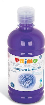 Primo Brillante Tempera de Pictură Violet 400 în Sticlă 500ml 1buc 202BR500400