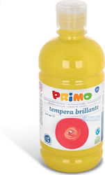 Primo Brillante Tempera Farben Lemon Yellow 211 in Flasche 500ml 1Stück 202BR500211