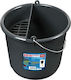 Lampa Mop Bucket Plastic Service Area Capacity 10lt Black