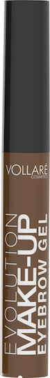 Vollare Cosmetics Evolution Make-Up Gel Pentru Sprâncene Gel Pentru Sprâncene Castaniu Deschis 7ml