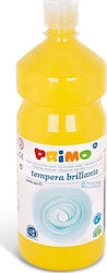 Primo Brillante Tempera Colour Paint Bottle 1000ml Yellow