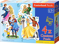 Princesses in Love 22pcs Castorland