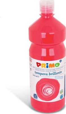 Primo Brillante Tempera Farben Vermillion Red 300 in Flasche 1000ml 1Stück 204BR1000300