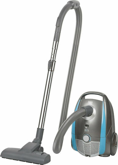 Teesa Eris 750 Ηλεκτρική Σκούπα 750W με Σακούλα 2lt Γαλάζια