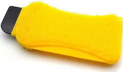 Silicone Kitchen Sponge for Dishes Yellow Hero