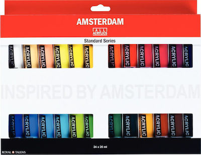 Royal Talens Amsterdam All Acrylics Standard 20ml 24τμχ