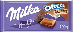 Milka Шоколад Мляко Орео Брауни 100gr 1бр