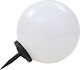 vidaXL Spiked Solar Light Ball 0.7W RGB with Photocell
