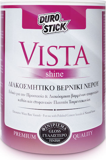 Durostick Vista Shine Polyurethan Wasser Farblos Glanz 2.5Es