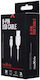 Maxlife Regular USB-A la Cablu Lightning Alb 3m (MAXLIFELIGH3)