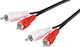 Goobay Cablu RCA De Sex Masculin - RCA De Sex M...