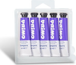 Primo Tempera Τέμπερα Ζωγραφικής Violet 400 σε Σωληνάριο 12ml