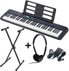 Casio Αρμόνιο CT-S300 Bundle με 61 Δυναμικά Πλήκτρα με Βάση, Ακουστικά και Αναλόγιο Μαύρο Casio Αρμόνιο CT-S300 Bundle με 61 Δυναμικά Πλήκτρα με Βάση, Ακουστικά και Αναλόγιο Μαύρο