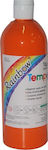 Rainbow Tempera Colour Paint Bottle 500ml Orange