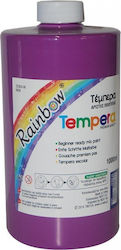 Rainbow Tempera Farben Lila in Flasche 1000ml 1Stück 22363-06ΔΠ-2