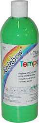 Rainbow Tempera Colour Paint Bottle 500ml Green Λαχανί