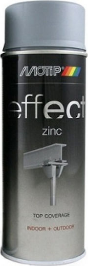 Motip Dupli Spray Galvanisation Deco Effect Zinc with Metallic Effect Gray 400ml