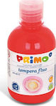 Primo Fluo Tempera Colour Paint Bottle 300ml Red