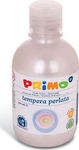 Primo Perlata Tempera Paints Pearl Silver in Bottle 300ml 1pcs