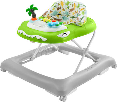 Bebe Stars Dinosaur Baby Walker for 6+ Months Green