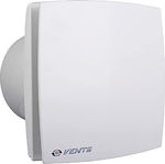 Vents 100 LD Wall Mounted Bathroom Ventilator 100mm White