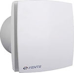 Vents 100 LD De perete Ventilator de Baie 100mm Alb