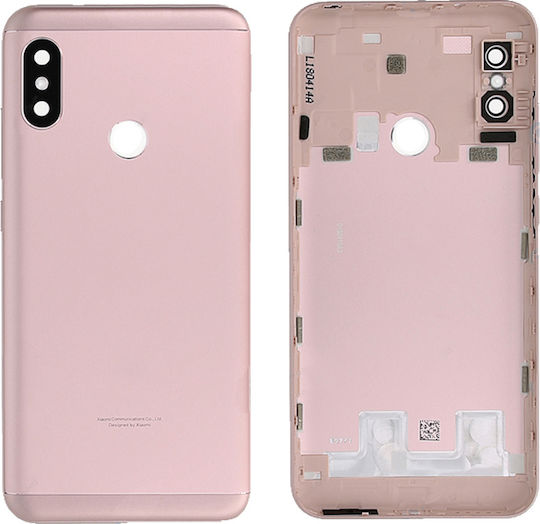 Καπάκι Μπαταρίας Ροζ Χρυσό για Xiaomi Mi A2 Lite