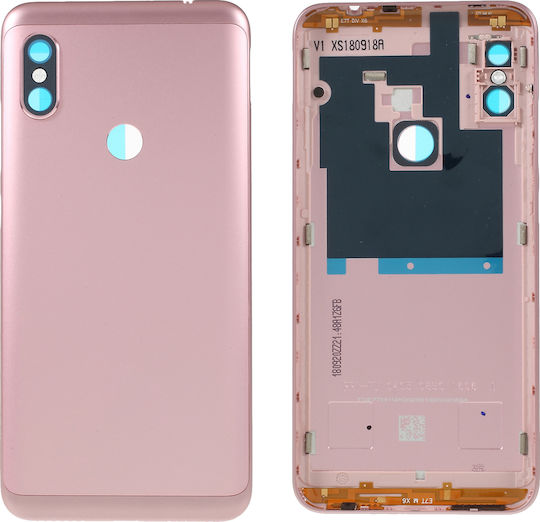 Καπάκι Μπαταρίας Ροζ για Redmi Note 6 Pro