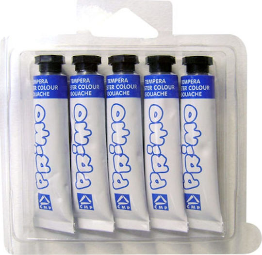 Primo Tempera Tempera Colour Paint Tube 12ml White