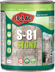 ER-LAC Stony S-81 Повърхностен Лак На База Разтворител Сатен
