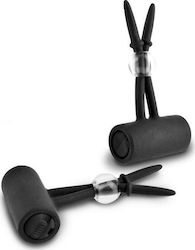 Pipedream Fetish Fantasy Limited Edition - Nipple Lassos Brustwarzenklemmen in Schwarz Farbe