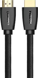 Ugreen HDMI 2.0 Braided Cable HDMI male - HDMI male 1.5m Black