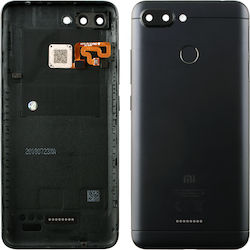 Xiaomi Καπάκι Μαύρο Redmi 6 Xiaomi Καπάκι Μαύρο Redmi 6