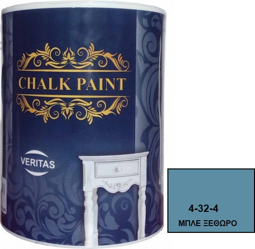 Veritas Chalk Paint Colour of Chalk Blue Faded 750ml