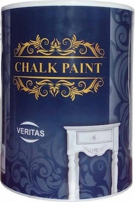 Veritas Chalk Paint Vopsea cu Creta Albă ruptă 375ml