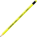 Lyra Neon Pencil HB with Eraser Yellow