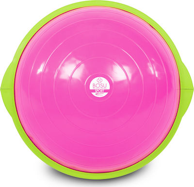 Bosu Balance Ball Pink Height 17.8cm with Diameter 50cm