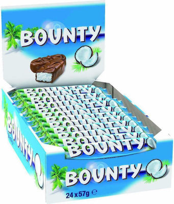 Mars Bounty Σοκολάτα Γάλακτος 57gr 24τμχ