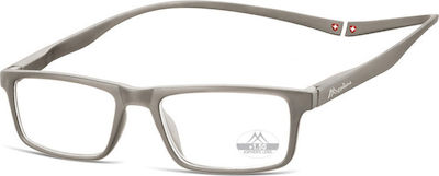 Montana Eyewear MR59C Reading Glasses +1.50 with Magnet Grey MR59C