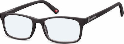 Montana Eyewear BLF73 Lesebrille +2.00 Black BLF73