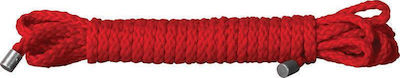 Shots Ouch Kinbaku Rope in Rot Farbe OU043RED