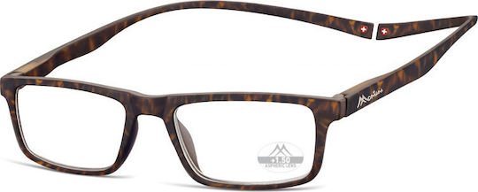 Montana Eyewear MR59 Reading Glasses +2.50 with Magnet Tortoise MR59A