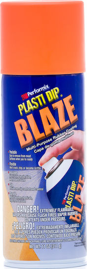 Plasti Dip Spray Schutzfolie Performix Blaze mit Matt Effekt Orange 400ml