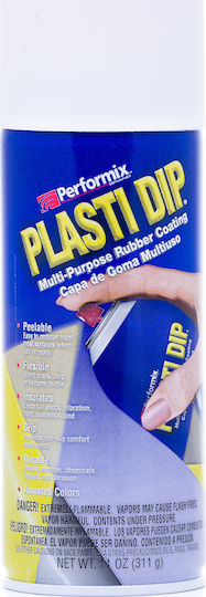 Plasti Dip Σπρέι Προστατευτικού Φιλμ Performix με Ματ Εφέ White 400ml