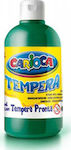 Carioca Tempera Tempera Colour Paint Bottle 500ml Green