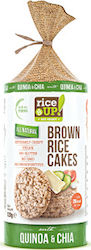 RiceUp Tort De Orez Brown Rice Cakes Fara Gluten 120gr RiceUp Tort De Orez Brown Rice Cakes Fara Gluten 120gr