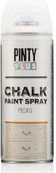 Pinty Plus Chalk Finish Paint Spray cu Creta Piatră Piatră gri 400ml CK791