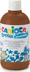 Carioca Tempera Tempera de Pictură Maro în Sticlă 500ml 1buc 23088