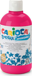 Carioca Tempera Farben Magenta in Flasche 500ml 1Stück 23086