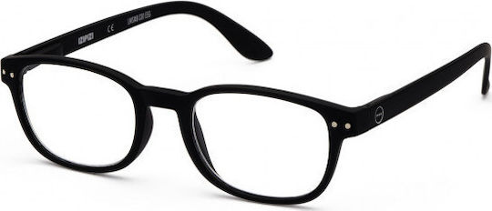 Izipizi B Reading Glasses +2.50 Black